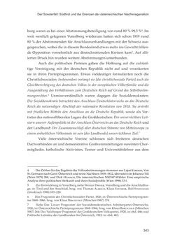 Bild der Seite - 343 - in Die schwierige Versöhnung - Italien, Österreich und Südtirol im 20. Jahrhundert