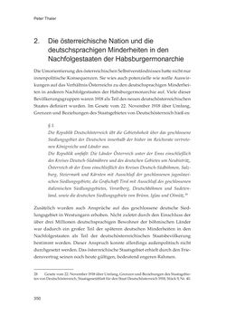 Image of the Page - 350 - in Die schwierige Versöhnung - Italien, Österreich und Südtirol im 20. Jahrhundert