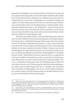 Image of the Page - 359 - in Die schwierige Versöhnung - Italien, Österreich und Südtirol im 20. Jahrhundert
