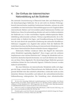 Image of the Page - 360 - in Die schwierige Versöhnung - Italien, Österreich und Südtirol im 20. Jahrhundert