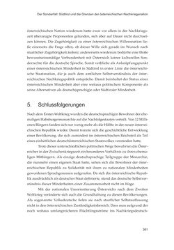 Image of the Page - 361 - in Die schwierige Versöhnung - Italien, Österreich und Südtirol im 20. Jahrhundert