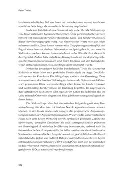 Image of the Page - 362 - in Die schwierige Versöhnung - Italien, Österreich und Südtirol im 20. Jahrhundert