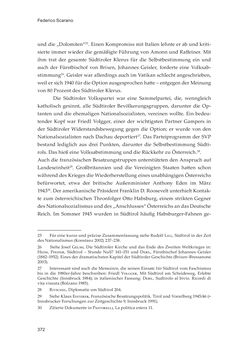 Image of the Page - 372 - in Die schwierige Versöhnung - Italien, Österreich und Südtirol im 20. Jahrhundert