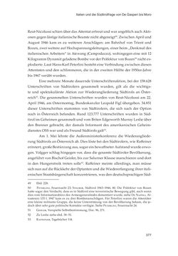 Image of the Page - 377 - in Die schwierige Versöhnung - Italien, Österreich und Südtirol im 20. Jahrhundert