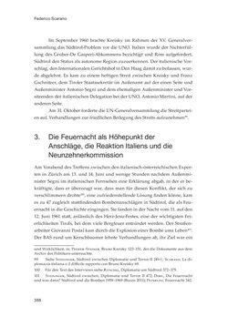 Image of the Page - 388 - in Die schwierige Versöhnung - Italien, Österreich und Südtirol im 20. Jahrhundert
