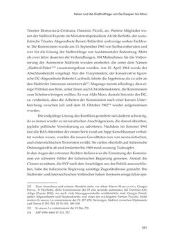 Bild der Seite - 391 - in Die schwierige Versöhnung - Italien, Österreich und Südtirol im 20. Jahrhundert