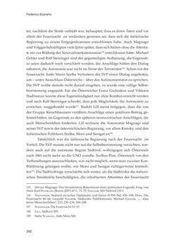 Bild der Seite - 392 - in Die schwierige Versöhnung - Italien, Österreich und Südtirol im 20. Jahrhundert