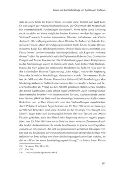 Bild der Seite - 397 - in Die schwierige Versöhnung - Italien, Österreich und Südtirol im 20. Jahrhundert