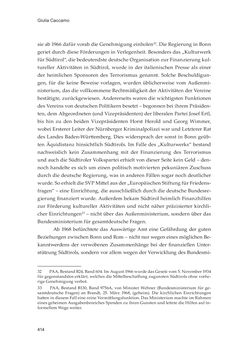 Image of the Page - 414 - in Die schwierige Versöhnung - Italien, Österreich und Südtirol im 20. Jahrhundert