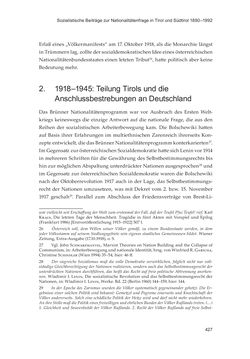 Bild der Seite - 427 - in Die schwierige Versöhnung - Italien, Österreich und Südtirol im 20. Jahrhundert