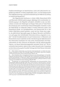 Image of the Page - 432 - in Die schwierige Versöhnung - Italien, Österreich und Südtirol im 20. Jahrhundert
