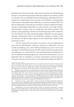 Image of the Page - 443 - in Die schwierige Versöhnung - Italien, Österreich und Südtirol im 20. Jahrhundert