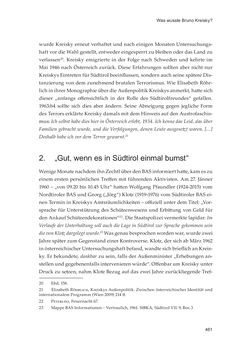 Image of the Page - 461 - in Die schwierige Versöhnung - Italien, Österreich und Südtirol im 20. Jahrhundert