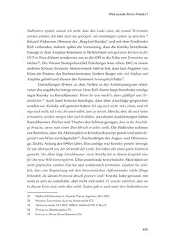 Image of the Page - 465 - in Die schwierige Versöhnung - Italien, Österreich und Südtirol im 20. Jahrhundert