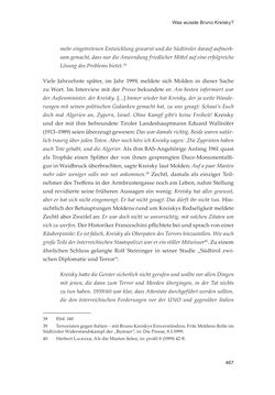 Image of the Page - 467 - in Die schwierige Versöhnung - Italien, Österreich und Südtirol im 20. Jahrhundert