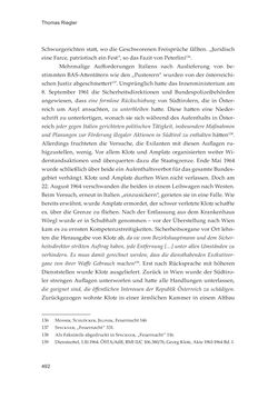 Image of the Page - 492 - in Die schwierige Versöhnung - Italien, Österreich und Südtirol im 20. Jahrhundert