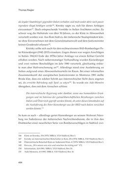 Image of the Page - 494 - in Die schwierige Versöhnung - Italien, Österreich und Südtirol im 20. Jahrhundert