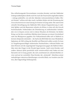 Image of the Page - 498 - in Die schwierige Versöhnung - Italien, Österreich und Südtirol im 20. Jahrhundert