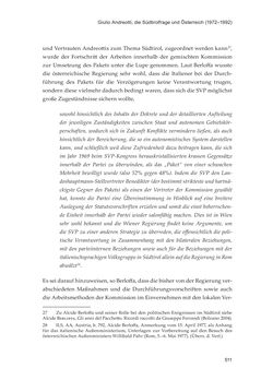 Image of the Page - 511 - in Die schwierige Versöhnung - Italien, Österreich und Südtirol im 20. Jahrhundert