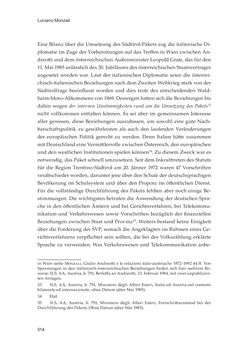 Image of the Page - 514 - in Die schwierige Versöhnung - Italien, Österreich und Südtirol im 20. Jahrhundert