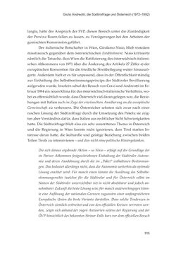 Image of the Page - 515 - in Die schwierige Versöhnung - Italien, Österreich und Südtirol im 20. Jahrhundert