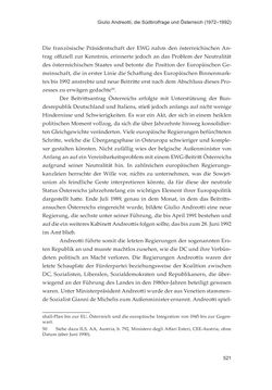 Image of the Page - 521 - in Die schwierige Versöhnung - Italien, Österreich und Südtirol im 20. Jahrhundert