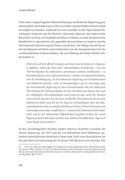 Image of the Page - 530 - in Die schwierige Versöhnung - Italien, Österreich und Südtirol im 20. Jahrhundert