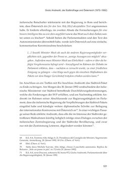 Bild der Seite - 531 - in Die schwierige Versöhnung - Italien, Österreich und Südtirol im 20. Jahrhundert