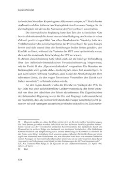 Bild der Seite - 534 - in Die schwierige Versöhnung - Italien, Österreich und Südtirol im 20. Jahrhundert