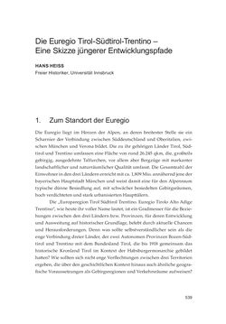 Bild der Seite - 539 - in Die schwierige Versöhnung - Italien, Österreich und Südtirol im 20. Jahrhundert