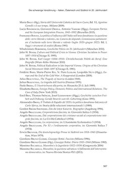 Bild der Seite - 567 - in Die schwierige Versöhnung - Italien, Österreich und Südtirol im 20. Jahrhundert