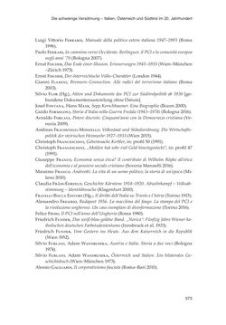 Bild der Seite - 573 - in Die schwierige Versöhnung - Italien, Österreich und Südtirol im 20. Jahrhundert