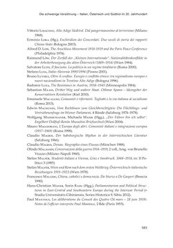 Image of the Page - 583 - in Die schwierige Versöhnung - Italien, Österreich und Südtirol im 20. Jahrhundert