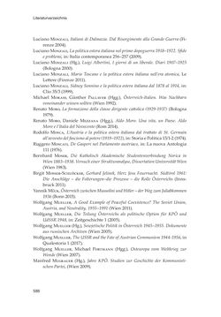 Image of the Page - 586 - in Die schwierige Versöhnung - Italien, Österreich und Südtirol im 20. Jahrhundert