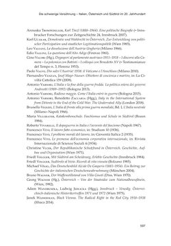 Image of the Page - 597 - in Die schwierige Versöhnung - Italien, Österreich und Südtirol im 20. Jahrhundert