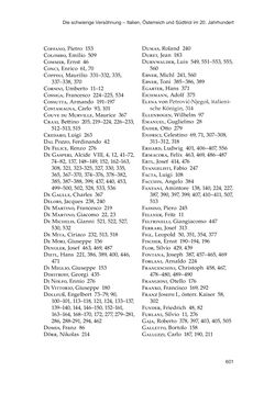 Image of the Page - 601 - in Die schwierige Versöhnung - Italien, Österreich und Südtirol im 20. Jahrhundert