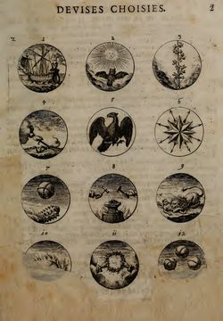 Image of the Page - 2 - in Sinnbilder - Devises et Emblemes