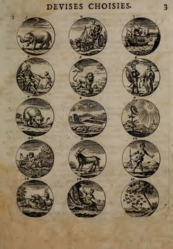 Image of the Page - 3 - in Sinnbilder - Devises et Emblemes