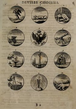 Image of the Page - 6 - in Sinnbilder - Devises et Emblemes