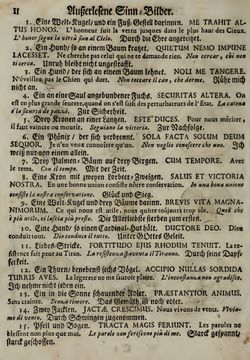 Bild der Seite - 10 - in Sinnbilder - Devises et Emblemes