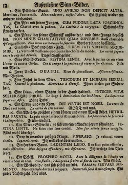 Bild der Seite - 12 - in Sinnbilder - Devises et Emblemes