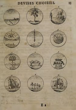 Image of the Page - 18 - in Sinnbilder - Devises et Emblemes