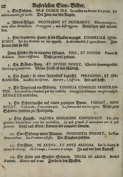 Bild der Seite - 21 - in Sinnbilder - Devises et Emblemes