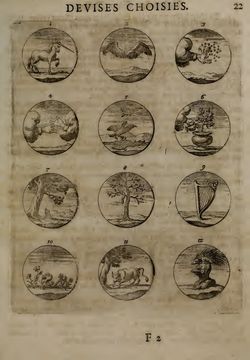 Bild der Seite - 22 - in Sinnbilder - Devises et Emblemes