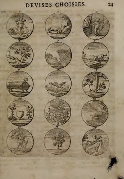 Image of the Page - 24 - in Sinnbilder - Devises et Emblemes