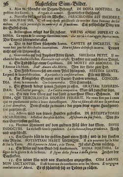 Image of the Page - 36 - in Sinnbilder - Devises et Emblemes