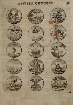 Image of the Page - 36 - in Sinnbilder - Devises et Emblemes