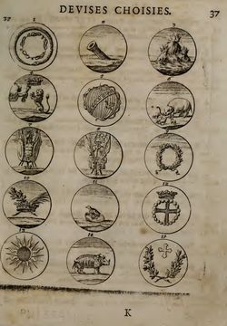 Image of the Page - 37 - in Sinnbilder - Devises et Emblemes