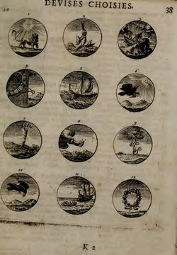 Image of the Page - 38 - in Sinnbilder - Devises et Emblemes