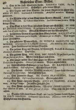 Image of the Page - 40 - in Sinnbilder - Devises et Emblemes